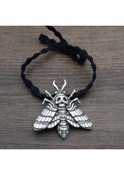 No.16 Boyutu Ölümün Kafası Kafatası Hawkmoth Elastik Saç Bandı Saç Aksesuarları Kadın Noel Hediyesi (Yurt Dışından) modelleri