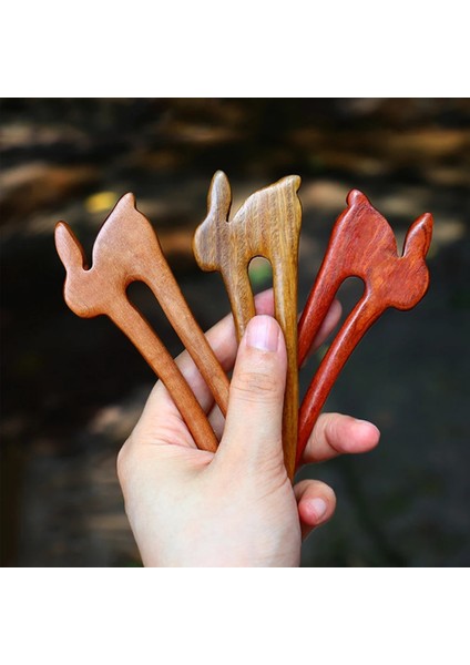 L Boyutu Geleneksel Çin Tarzı Saç Sopa Kadınlar Için Düğün Ahşap Firkete Kafa Aksesuarları Saç Çubuklarını Vintage Headdress ml (Yurt Dışından)