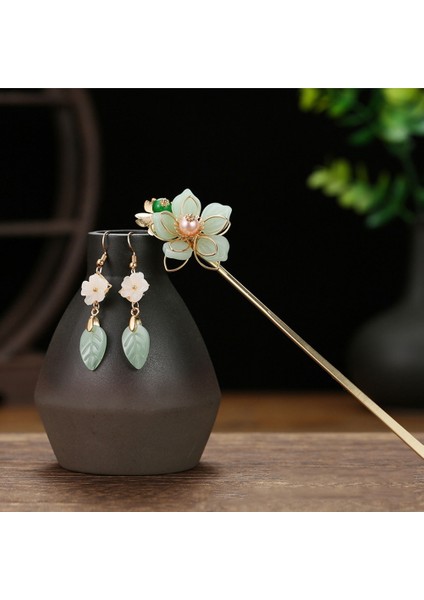 No.5 Boyutu 2022 Yeni Çin Saç Tokası Kızlar Vintage Düğün Hanfu Dekor Firkete Çiçek Püskül Inci Saç Topuz Çubuklarını Gelin Saç Takı (Yurt Dışından) fırsatları