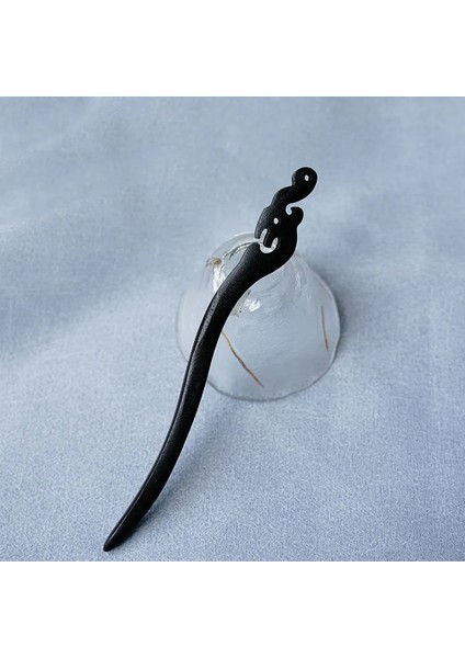 M Boyutu Redblack Sandal Ağacı Saç Sopa Vintage Çubuklarını Tarzı Saç ve Kadınlar Için Clese Ahşap Oyma Saç Çatalları (Yurt Dışından)