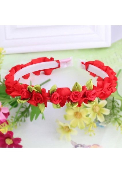 B2 Sıcak Satış Tatlı Prenses Hairband Çiçek Çelenk Şapkalar Saç Çember Moda Yaratıcı Çocuk Aksesuarları Hediyeler (Yurt Dışından) modelleri