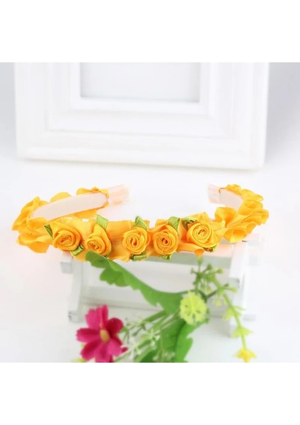 B2 Sıcak Satış Tatlı Prenses Hairband Çiçek Çelenk Şapkalar Saç Çember Moda Yaratıcı Çocuk Aksesuarları Hediyeler (Yurt Dışından) fırsatları