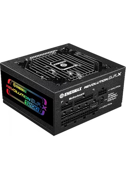 Revolution D.f. x 1200W 80+ Gold Full Modüler 120MM Fanlı Argb Güç Kaynağı (ERT1200EWT)
