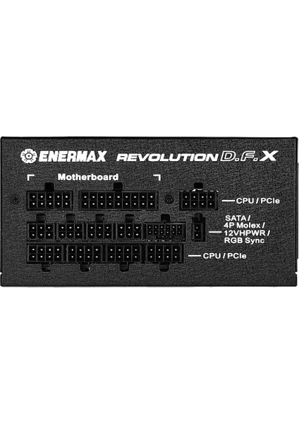 Revolution D.f. x 1200W 80+ Gold Full Modüler 120MM Fanlı Argb Güç Kaynağı (ERT1200EWT)