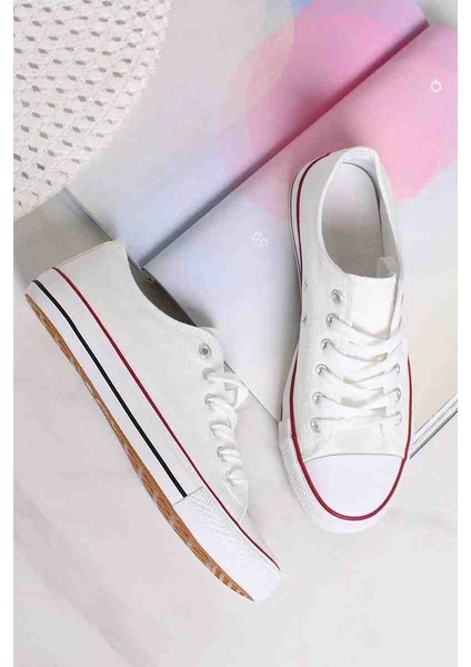 Günlük Keten Rahat Siyah Uzun Sneaker Spor Convers Çocuk Ayakkabı