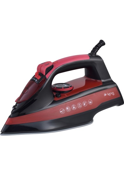 KBÜ-701 Karina 2600 W Seramik Tabanlı Buharlı Ütü