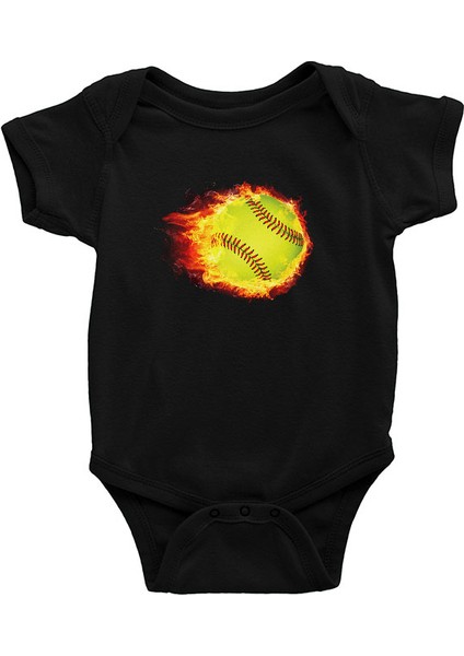 Tenis Siyah Unisex Bebek Body - Zıbın