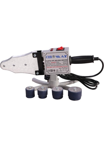 EMX40521 Pprc Plastik Boru Kaynak Makinası 1500 Watt