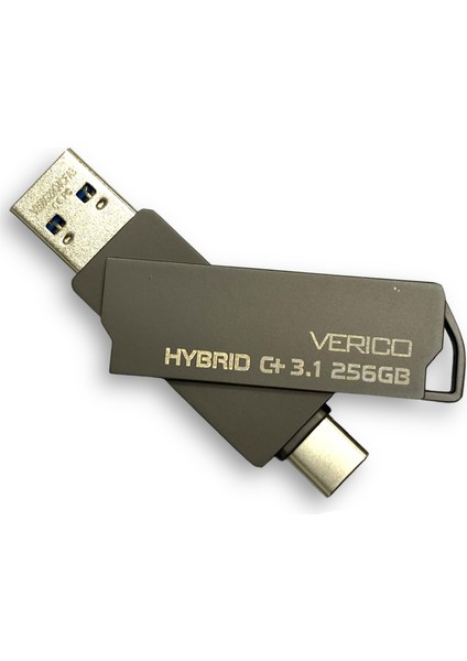 Verico 256GB Hybrid 3.1 USB Type-C Flash Bellek