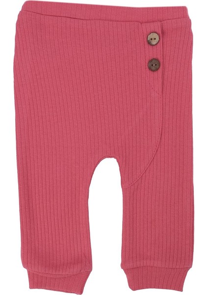 Unisex Bebek Raporlu Basic Düğme Detaylı 2'li Alt Üst Takım modelleri