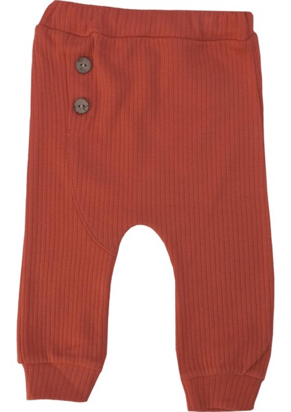 Unisex Bebek Raporlu Basic Düğme Detaylı 2'li Alt Üst Takım modelleri