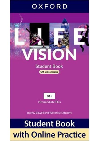 Life Vision Intermediate Plus Student Book With Online Practice - Life Vision Intermediate Workbook fiyatları