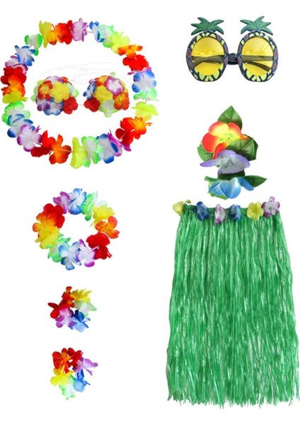 Kadın Bilezik Ük Luau Parti Kostüm Ayarlanabilir Yeşil 60 cm (Yurt Dışından) indirimleri