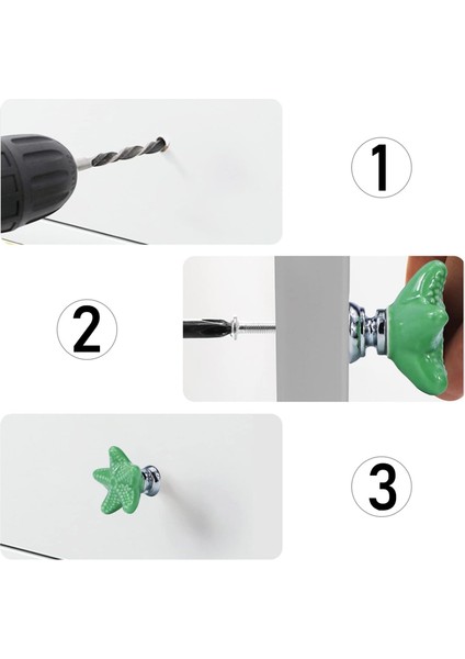 Dört Denizyıldızı Çekmece Kolu Paketi, Sahil Mutfak Dolapları, Kuzey Plajı Temalı Düğmeler, Seramik Şifonyer Kulpları ve Şifonyer Dolabı Gardırop Dolap Kulpları (Yurt Dışından) fırsatları