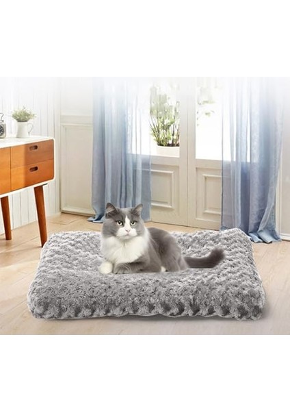 Köpek Yatağı Boşluğu, Çıkarılabilir Yıkanabilir Kapaklı Ortopedik Sandık Köpük Yatağı, Su Geçirmez Kaymaz Alt, Rahat Anksiyete Pet Yatak Mat, Kediler Köpekler Için Uygun (Yurt Dışından) fırsatları