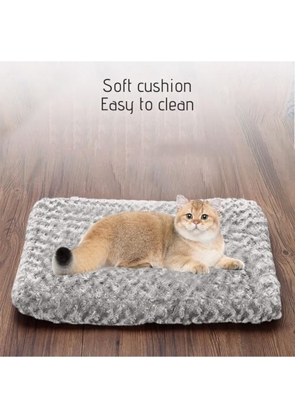 Köpek Yatağı Boşluğu, Çıkarılabilir Yıkanabilir Kapaklı Ortopedik Sandık Köpük Yatağı, Su Geçirmez Kaymaz Alt, Rahat Anksiyete Pet Yatak Mat, Kediler Köpekler Için Uygun (Yurt Dışından) indirimleri