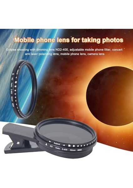 Akıllı Telefon Gün Işığı Görüntüleme, Geliştirilmiş Fotoğraf Lensi, Iphone-Samsung-Andrid Akıllı Telefon Lensi + Lens Klipsi + Lens Kapağı Için Uygun (Yurt Dışından) modelleri