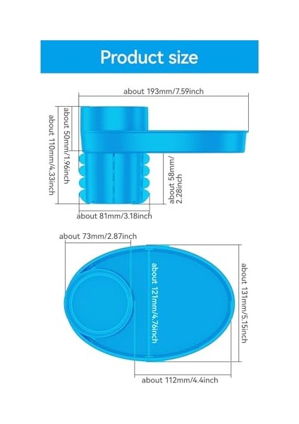 Güvenli ve Sağlam Tasarımlı Çocuk Oto Koltuğu Atıştırmalık Tepsisi, Çok Yönlü Kullanım, Kompakt Taşınabilir Tasarım, Kolay Takılabilir, Bardaklık (Yurt Dışından) fiyatları