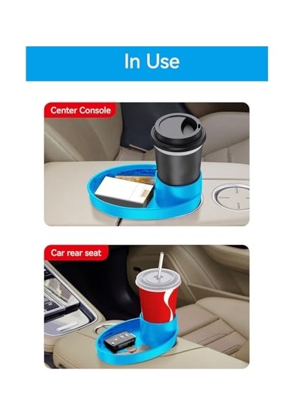 Güvenli ve Sağlam Tasarımlı Çocuk Oto Koltuğu Atıştırmalık Tepsisi, Çok Yönlü Kullanım, Kompakt Taşınabilir Tasarım, Kolay Takılabilir, Bardaklık (Yurt Dışından) fırsatları