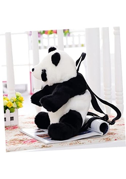 1 Adet Peluş Panda Omuz Çantası Oyuncak Depolama Çocuklar Için Peluş Doldurulmuş Hayvanlar Ayı Ev Için Doldurulmuş Hayvan Kurbağa Süsleri Tüylü Sırt Çantası Panda Peluş Ka (Yurt Dışından)