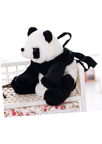 1 Adet Peluş Panda Omuz Çantası Oyuncak Depolama Çocuklar Için Peluş Doldurulmuş Hayvanlar Ayı Ev Için Doldurulmuş Hayvan Kurbağa Süsleri Tüylü Sırt Çantası Panda Peluş Ka (Yurt Dışından)