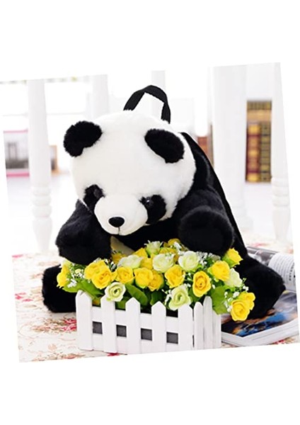 1 Adet Peluş Panda Omuz Çantası Oyuncak Depolama Çocuklar Için Peluş Doldurulmuş Hayvanlar Ayı Ev Için Doldurulmuş Hayvan Kurbağa Süsleri Tüylü Sırt Çantası Panda Peluş Ka (Yurt Dışından)