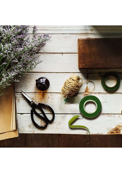 Roco Paper Çiçek Bandı Koyu Yeşil 12 Rulo 1 cm x 35 M indirimleri