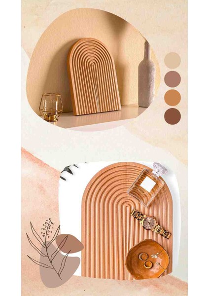 Ahsap Oymalı Büyük Boy Gökkuşağı modelleri