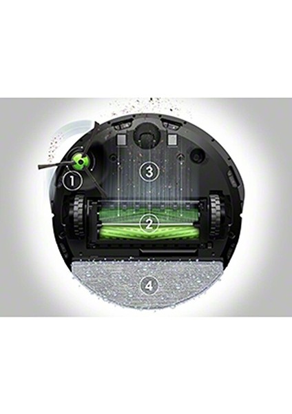 Roomba Combo i5 Robot Süpürge ve Paspas