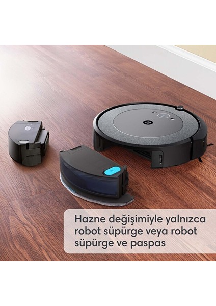 Roomba Combo i5 Robot Süpürge ve Paspas