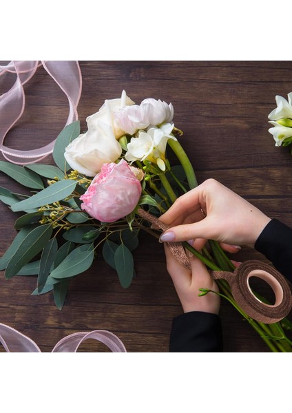 Roco Paper Çiçek Bandı Kahverengi 12 Rulo 1 cm x 35 M modelleri