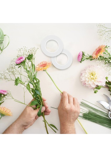 Roco Paper Çiçek Bandı Beyaz 12 Rulo 1 cm x 35 M indirimleri