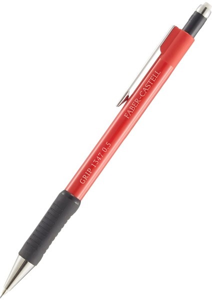 Faber Castell Grip 1345 0.5 mm Versatil Uçlu Kalem – Parlak Kırmızı