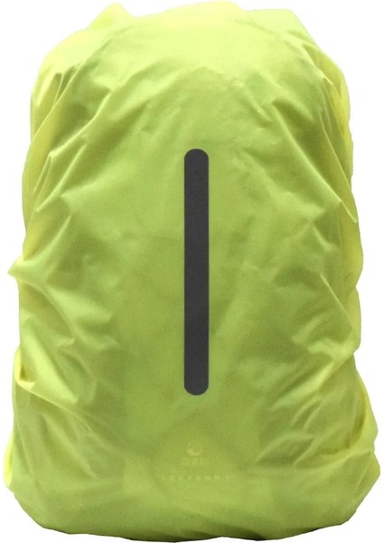 Yeşil-M Tarzı Yansıtıcı Su Geçirmez Sırt Çantası Yağmur Kapak Açık Spor Gece Bisiklet Güvenlik Işığı Raincover Kılıf Çanta Kamp Yürüyüş L (Yurt Dışından)