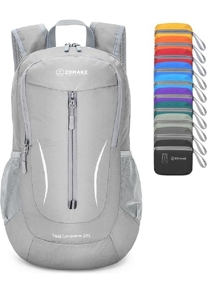 E0ZS0100C-YENİ Stil Diğer Zomake Hafif Paketlenebilir Sırt Çantası 25L Suya Dayanıklı Caming Yürüyüş Sırt Çantası Küçük Seyahat Sırt Çantası Kadın Erkek Için (Yurt Dışından)
