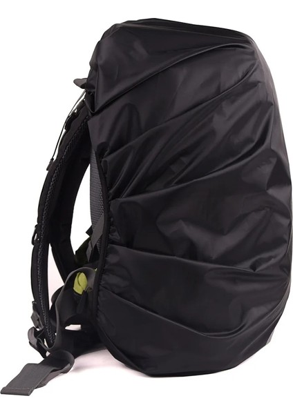 ARMYGREEN-20L Tarzı Yansıtıcı Su Geçirmez Sırt Çantası Yağmur Kapak Açık Spor Gece Bisiklet Güvenlik Işığı Raincover Kılıf Çanta Kamp Yürüyüş L (Yurt Dışından)