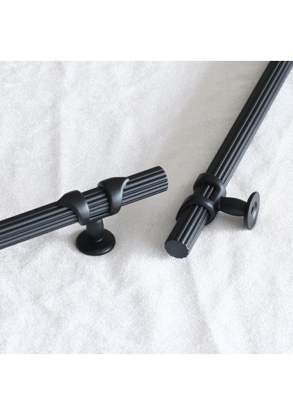 Emir 160 mm Siyah Metal Kulp Mobilya Çekmece Mutfak Dolabı Dolap Kapak Kulpu Kulpları Kulbu