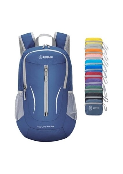 E0ZS0100B Stili Diğer Zomake Hafif Paketlenebilir Sırt Çantası 25L Suya Dayanıklı Caming Yürüyüş Sırt Çantası Küçük Seyahat Sırt Çantası Kadın Erkek Için (Yurt Dışından)
