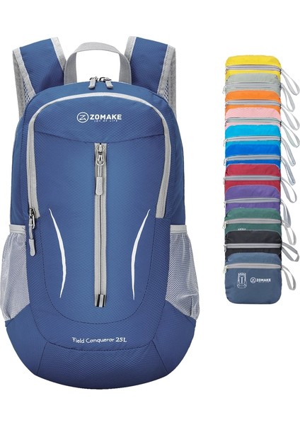 E0ZS0100B Stili Diğer Zomake Hafif Paketlenebilir Sırt Çantası 25L Suya Dayanıklı Caming Yürüyüş Sırt Çantası Küçük Seyahat Sırt Çantası Kadın Erkek Için (Yurt Dışından) indirimleri