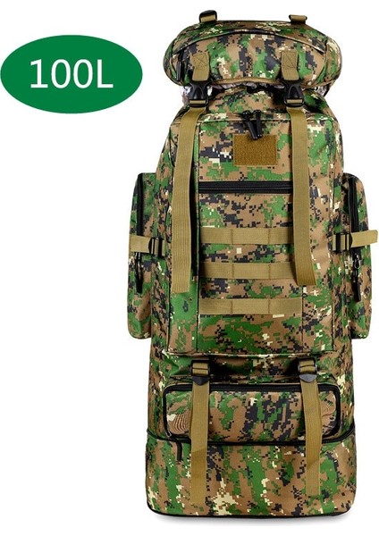 cl Stili Diğer 100L Büyük Kapasiteli Açık Taktik Sırt Çantası Dağcılık Kamp Yürüyüş Askeri Molle Su Geçirmez Taktik Çanta (Yurt Dışından) fiyatları
