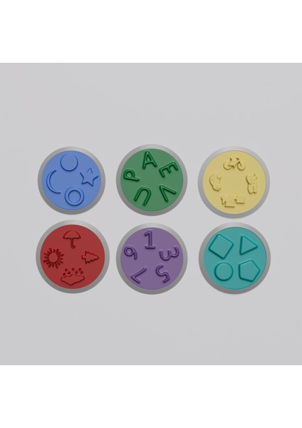 Taktil Diskler - Tactile Discs 6'lı Set