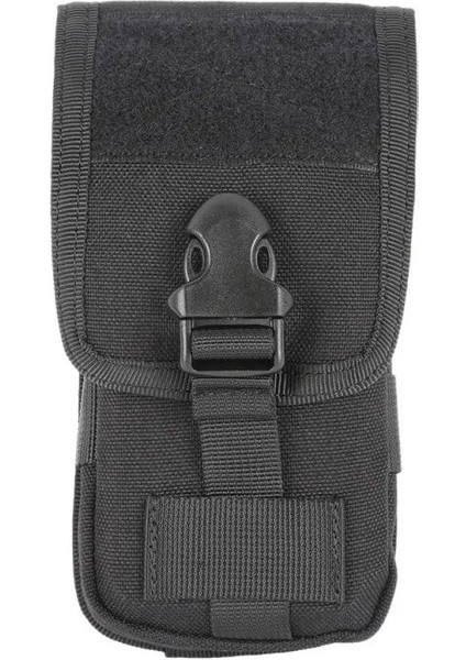 Siyah Stil Dağcılık Çantası Çok Fonksiyonlu Askeri Taktik Kamuflaj Cepler Cep Telefonu Çantası Açık Koşu Çantası (Yurt Dışından)