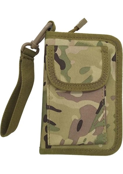 Mc Stili Yeni Varış Şık Erkek Naylon Askeri Taktik Cüzdan Fermuar 5 Renk Ordu Yeşil Acu Tan Siyah Camo Çanta Erkek Cüzdan (Yurt Dışından)