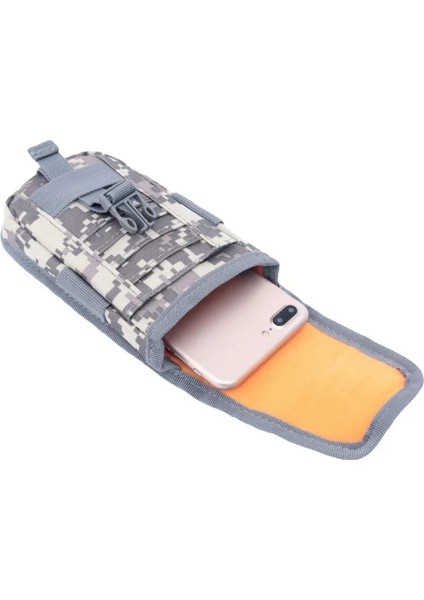 Acu Stili Taktik Molle Telefon Kılıfı Kemer Bel Çantası Yardımcı Yelek Kart Taşıma Çantası Mini Çok Fonksiyonlu Kanca Döngü Seyahat Bagpack Yeni (Yurt Dışından)