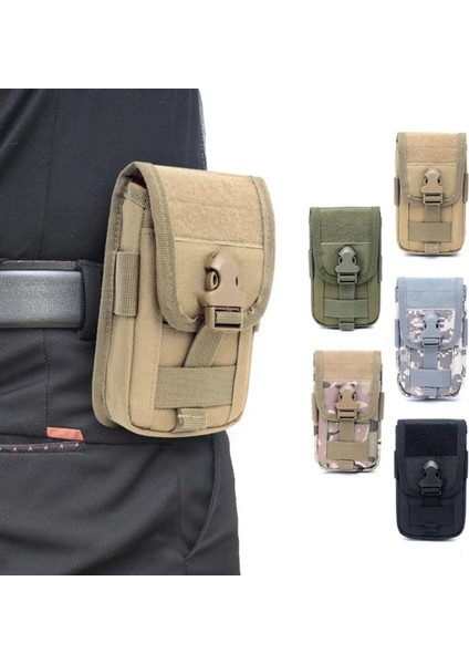 Acu Stili Taktik Molle Telefon Kılıfı Kemer Bel Çantası Yardımcı Yelek Kart Taşıma Çantası Mini Çok Fonksiyonlu Kanca Döngü Seyahat Bagpack Yeni (Yurt Dışından) modelleri