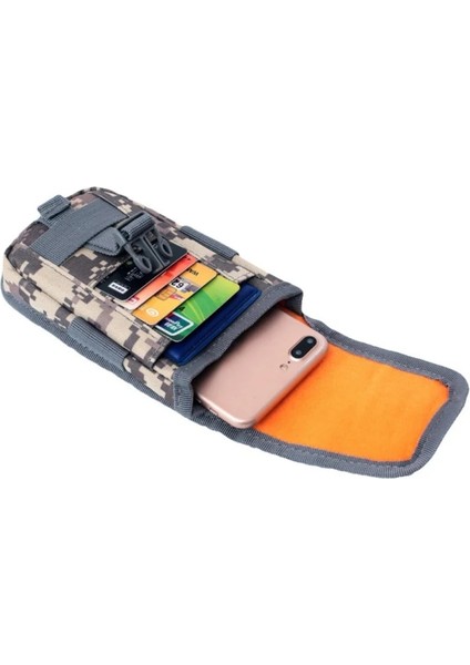 Acu Stili Taktik Molle Telefon Kılıfı Kemer Bel Çantası Yardımcı Yelek Kart Taşıma Çantası Mini Çok Fonksiyonlu Kanca Döngü Seyahat Bagpack Yeni (Yurt Dışından) fırsatları