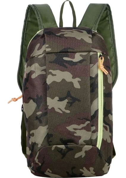 No.4 Stili Spor Hafif Kamuflaj Sırt Çantası Seyahat Dağcılık Çantası Fermuar Ayarlanabilir Kemer Kamp Erkekler Bayanlar Çocuklar Gxmf (Yurt Dışından)