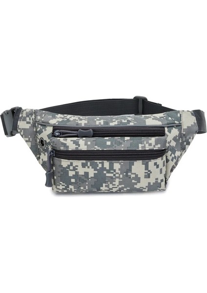 Acu Stili Askeri Bel Çantası Spor Açık Büyük Kapasiteli Su Geçirmez Taktik Çanta Sürme Seyahat Koşu Çok Fonksiyonlu Göğüs Paketi X291A (Yurt Dışından)