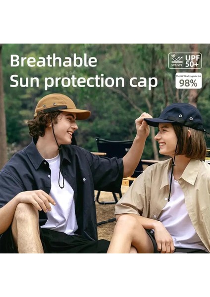 Siyah Stil Yaz Katlanır Balıkçı Şapkası Beyzbol Şapkası Açık Nefes Kamp Yürüyüş Şapkası Çabuk Kuruyan Trekking Şapka Güneş Şapkası Erkek Kadın (Yurt Dışından) modelleri
