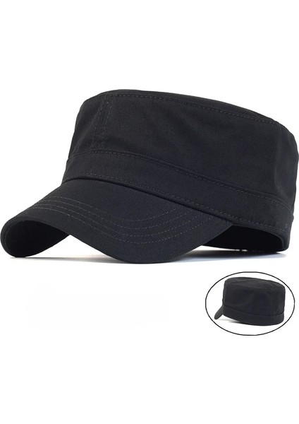 Siyah Stil Xs Boyutu Kış Büyük Kafa Adam Büyük Boy Polar Ordu Düz Kap Erkekler Yaz Polyester Artı Boyutu Örgü Askeri Şapka (Yurt Dışından) fiyatları